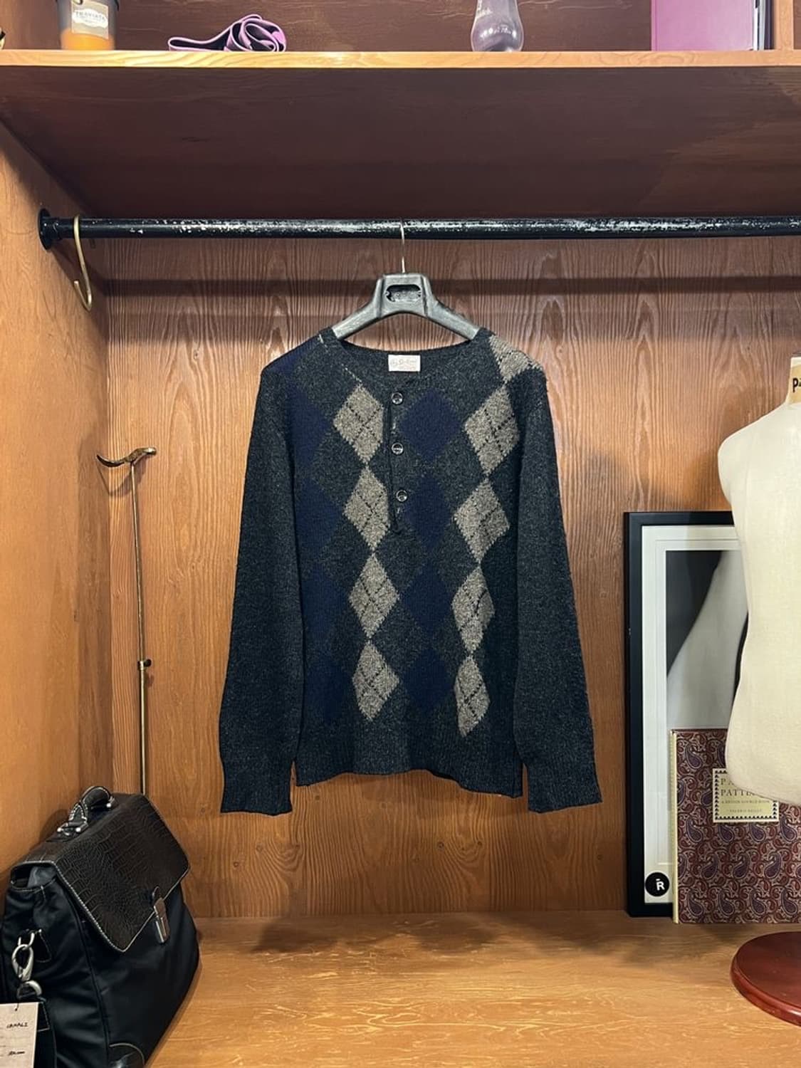 존툴록 스코틀랜드 셔틀랜드 울 니트 상품이미지1