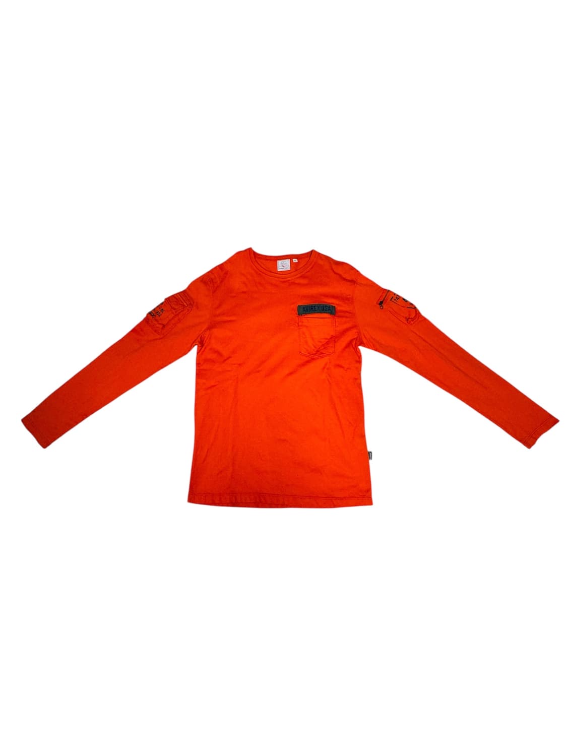 아비렉스 재팬 avirex 롱슬리브 오렌지 XL 상품이미지1