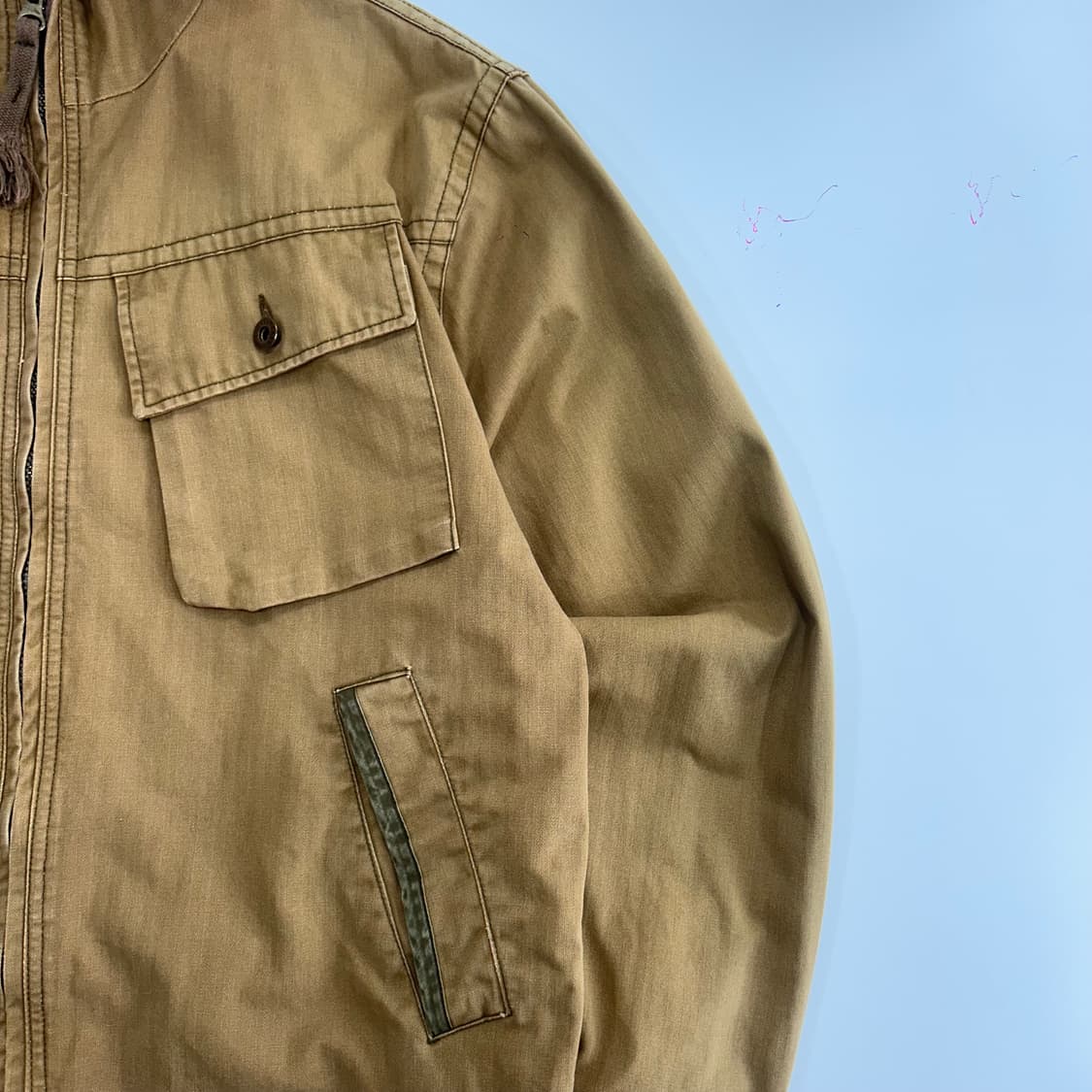 Vintage 멀티포켓 지퍼 포인트 자켓  상품이미지4