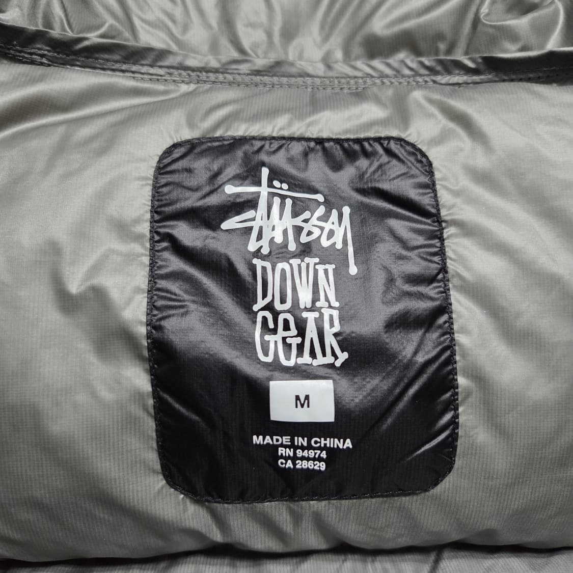스투시 다운 파카 마이크로 립스탑 M 상품이미지8