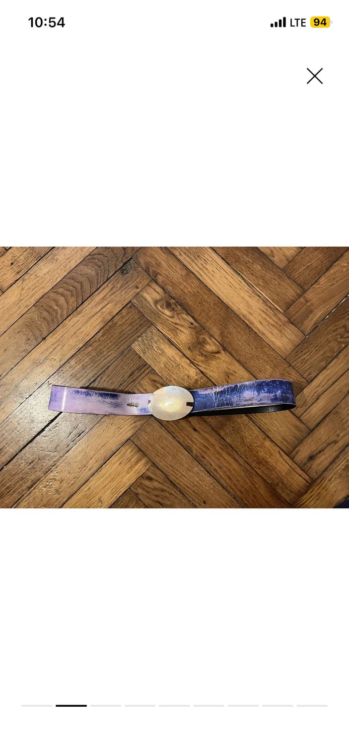 100) 메종 마르지엘라 아카이브 미러 버클 벨트 상품이미지1