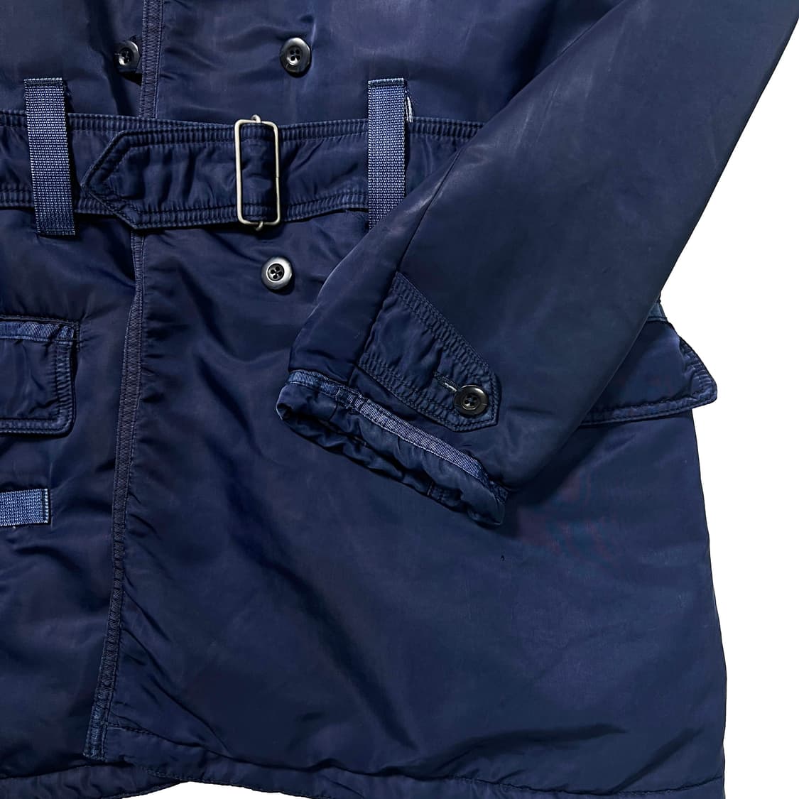 포터클래식 슈퍼나일론 숄칼라 코트 인디고 블루 (M) 상품이미지5