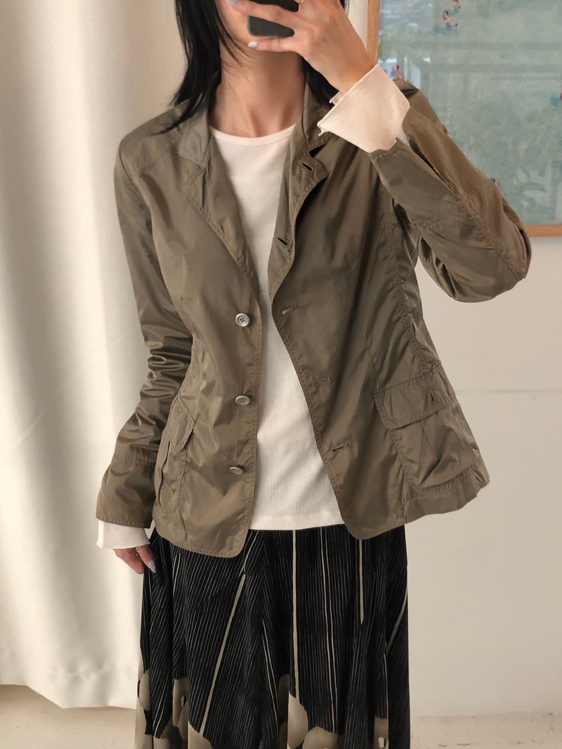 일본빈티지 3B 라이트자켓 상품이미지3