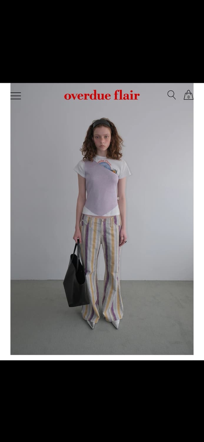 오버듀플레어 RETRO STRIPE BOOTCUT DENIM PANTS_ 상품이미지2