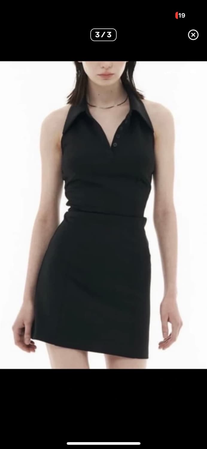 홀터넥 원피스 S 상품이미지2