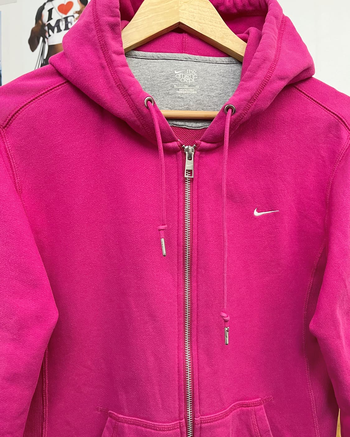 나이키 00s Y2K 핑크 후드집업 상품이미지6