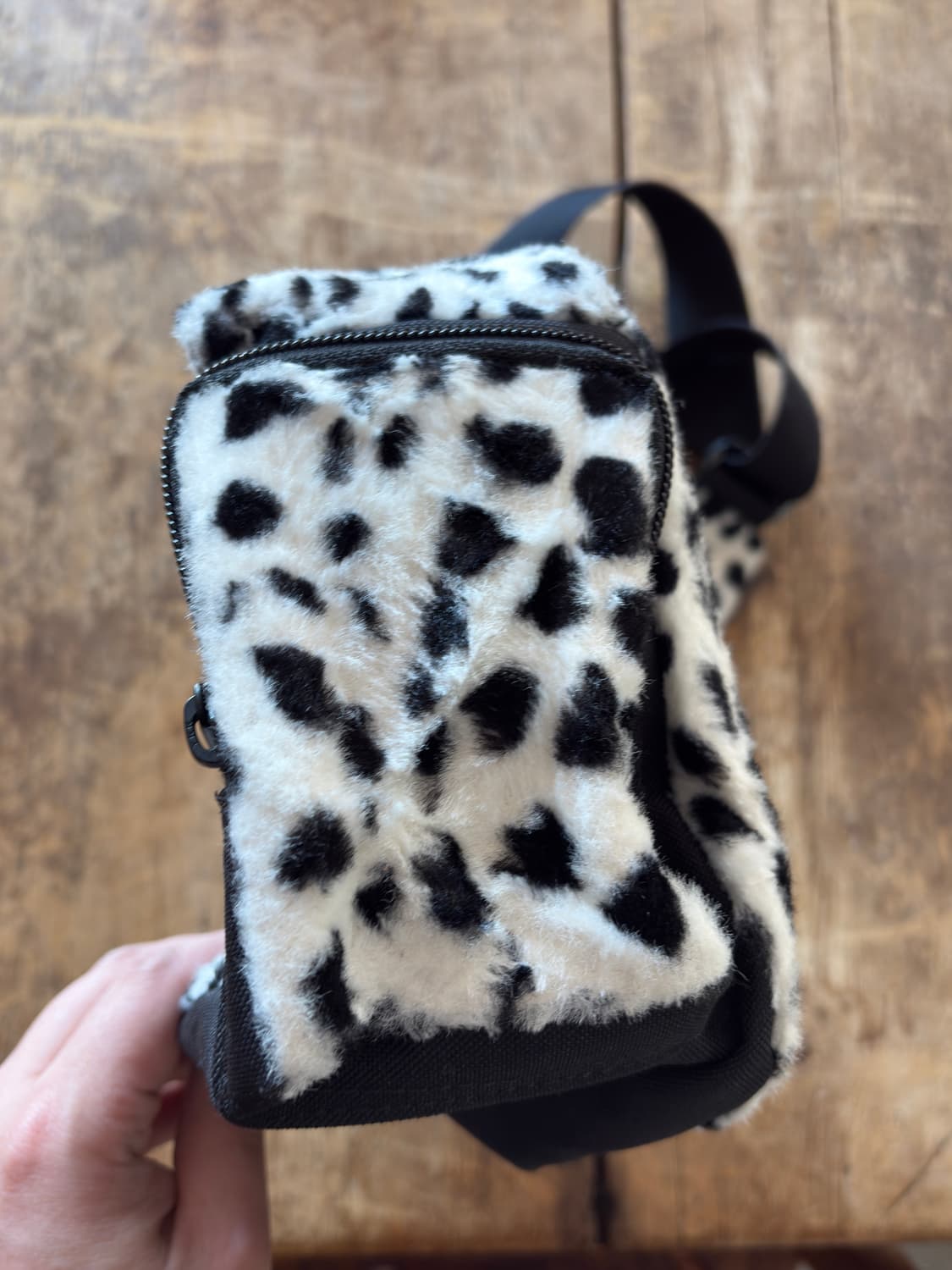 헤드포터 레오파드 지브라 호피 힙색 크로스백 포터 상품이미지4