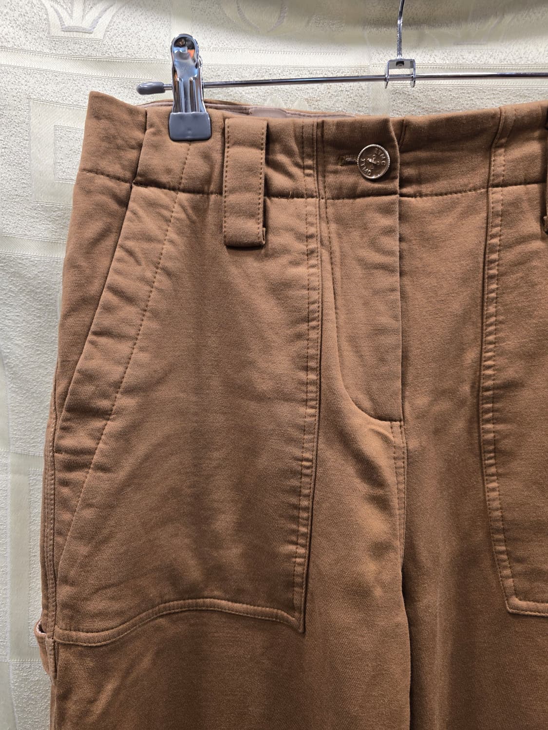 잇미샤 It Michaa 여성 기모 와이드 팬츠 브라운 76(28~29) 상품이미지2