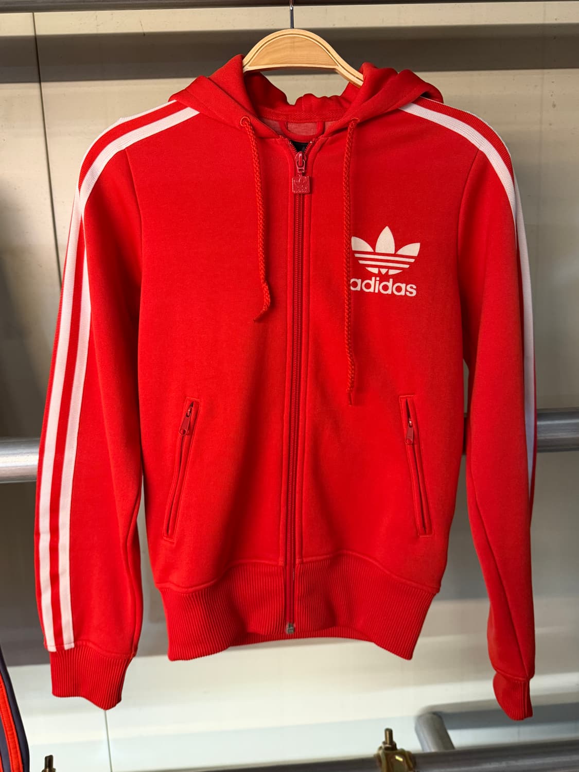 아디다스 파이어버드 후드 집업 져지 상품이미지1