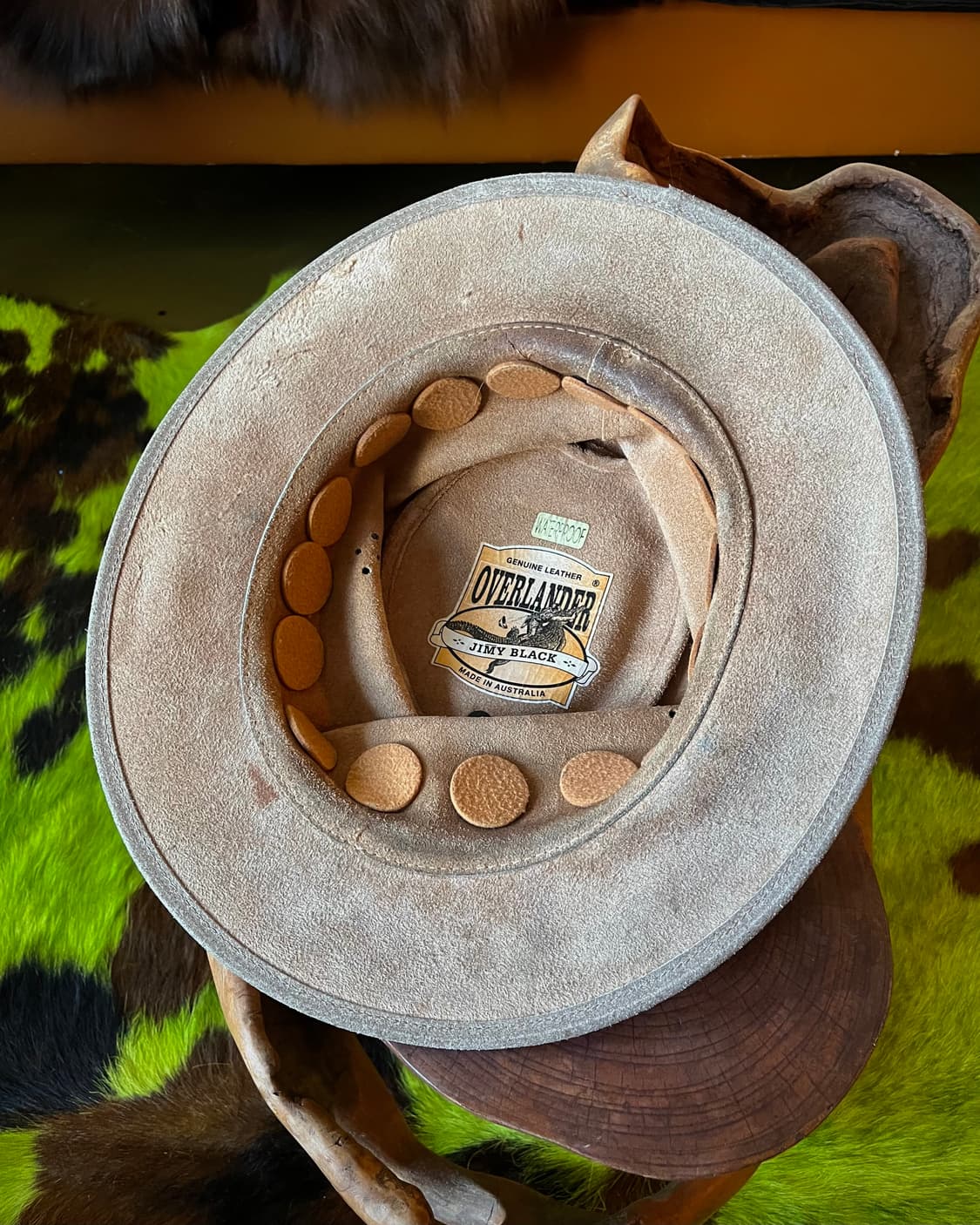 OVERLANDER Real Leather Jimi Pedora Hat 상품이미지7