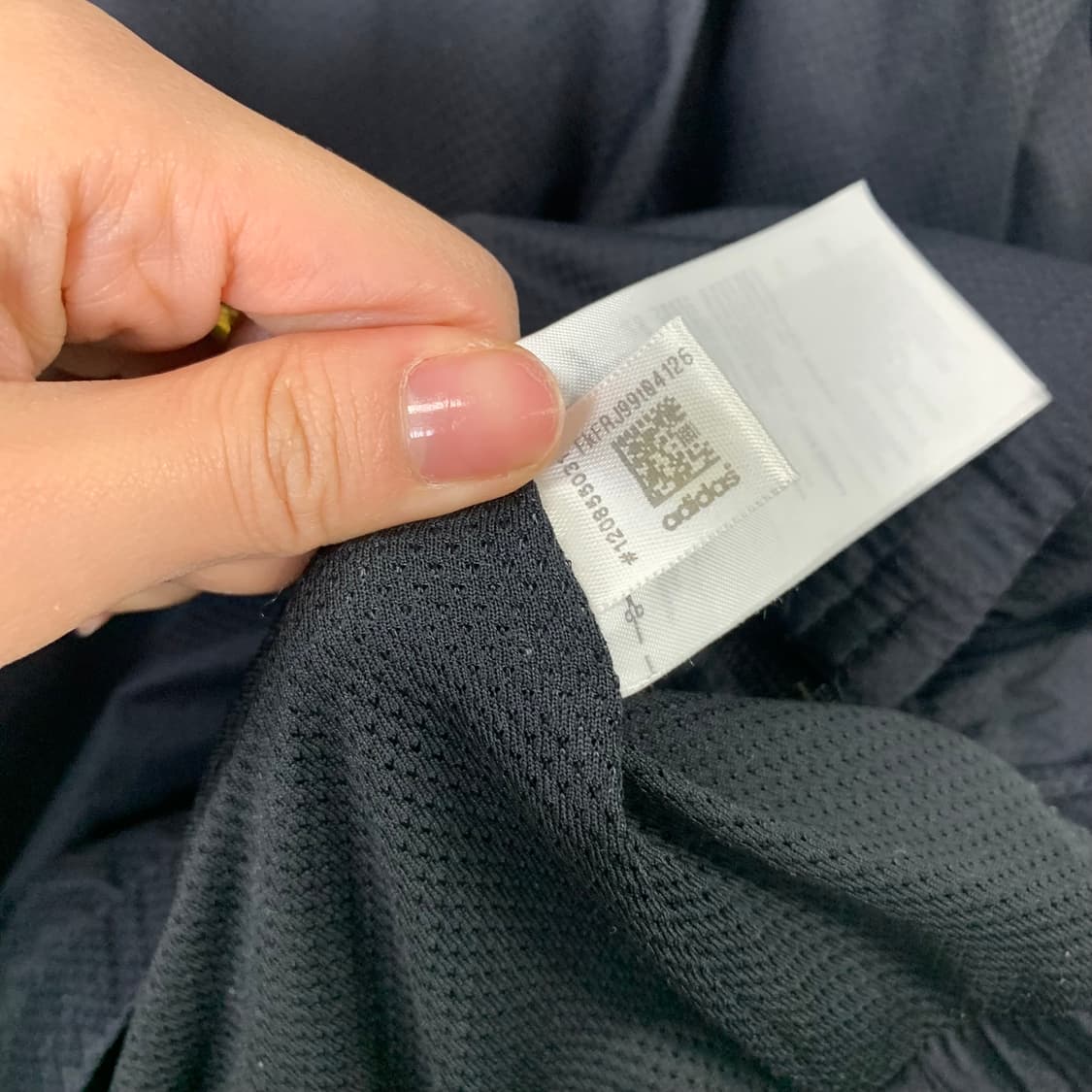 아디다스 사이드라인 블랙 바람막이 후드자켓 상품이미지5