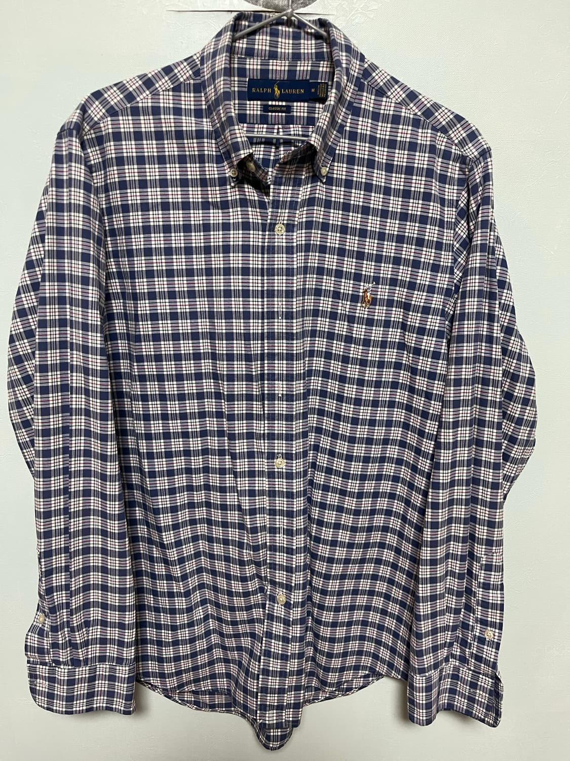 폴로 랄프로렌 체크 셔츠 남방 클래식핏 상품이미지1