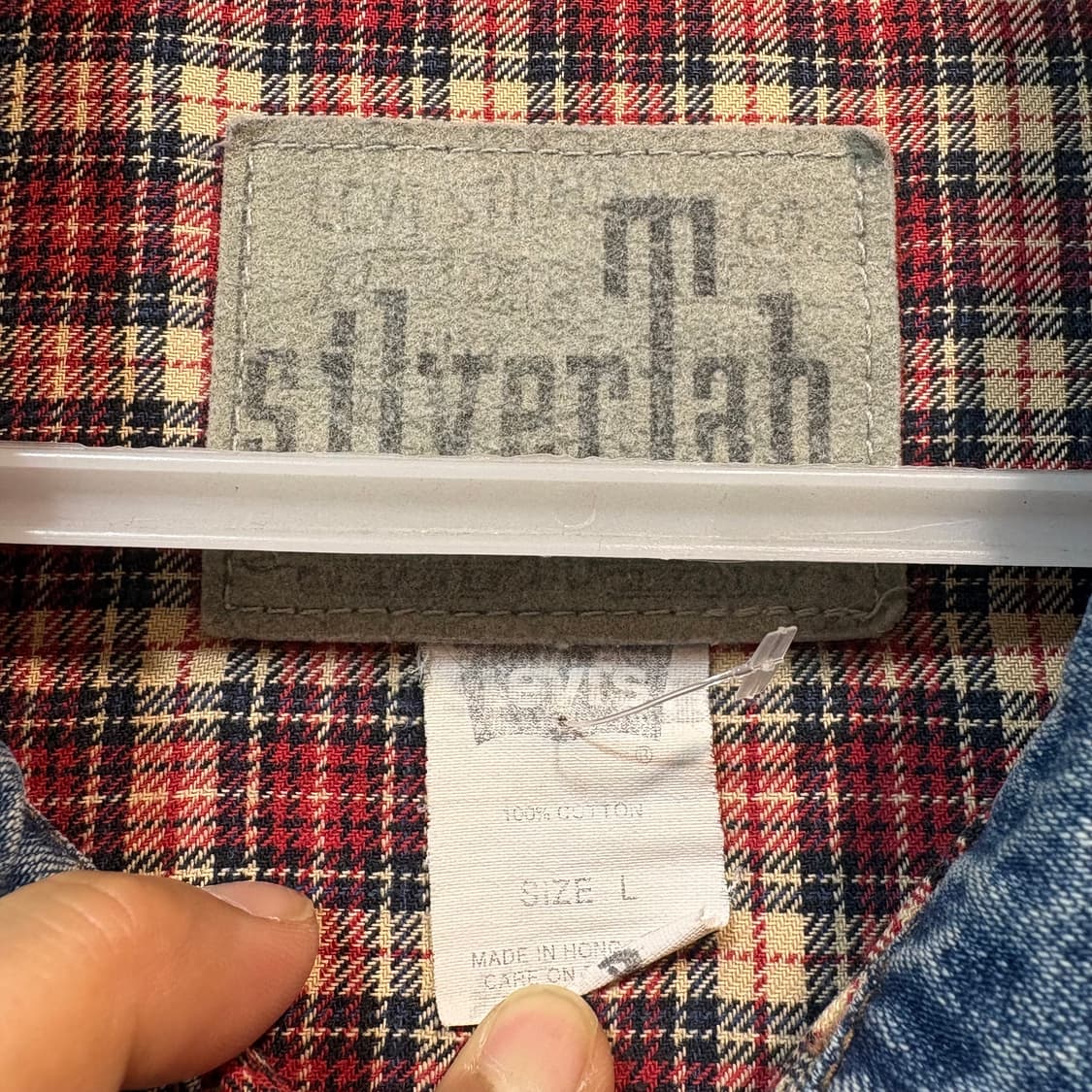 [L] LEVI's Silver Tab 리바이스 실버탭 데님 블루종 상품이미지6
