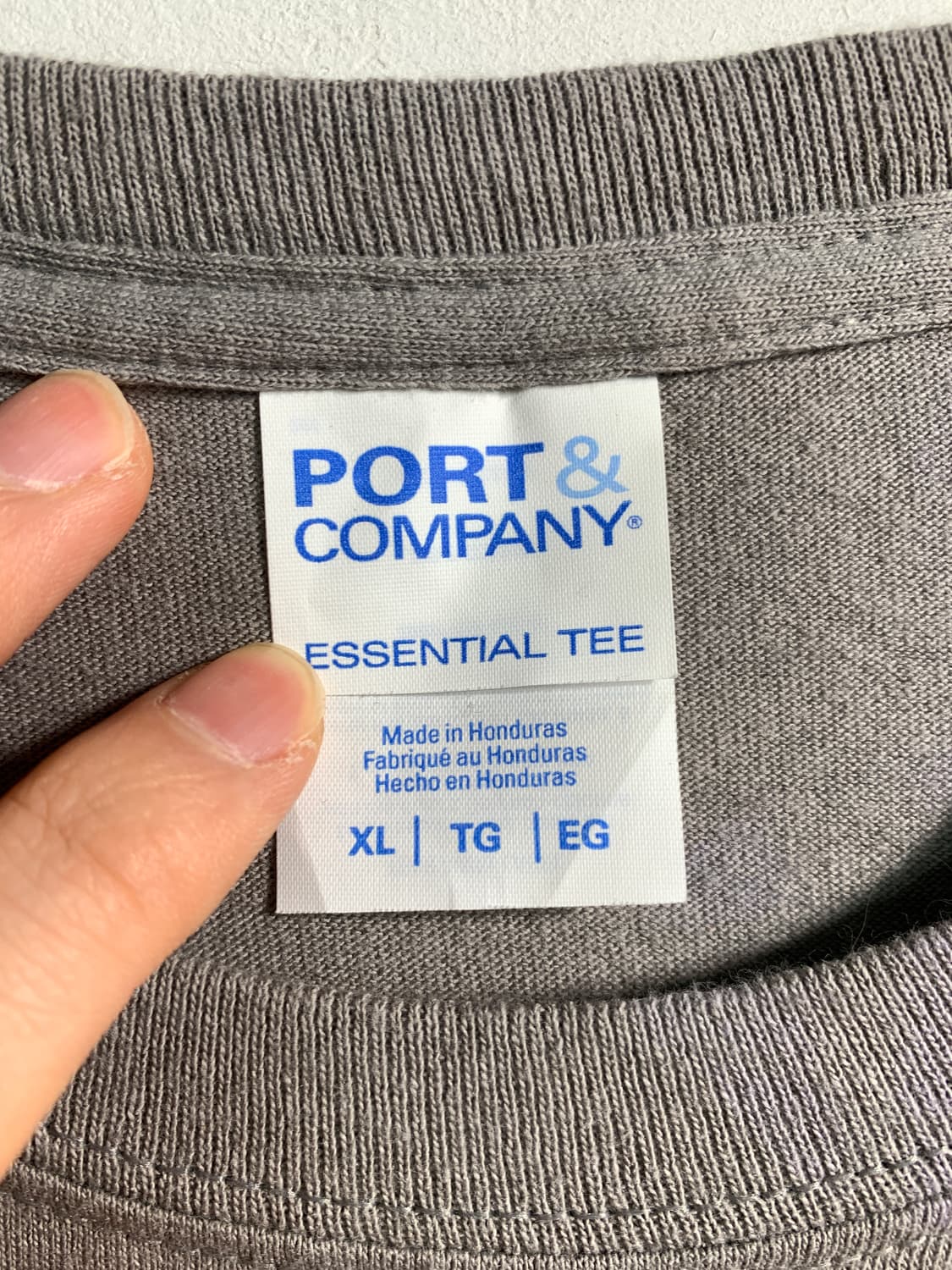 만원샵) port&company 빈티지 티셔츠 XL C237 상품이미지7