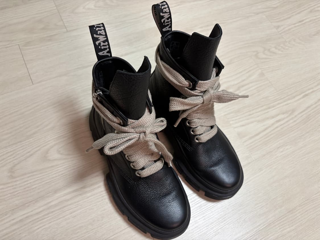 릭오웬스 닥터마틴 점보 1460 270 US9 상품이미지2