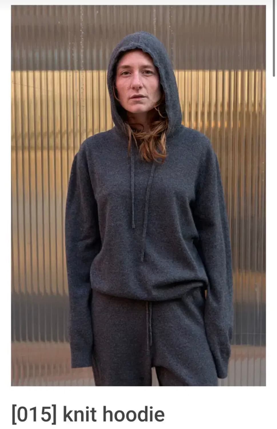 [2]머듈 니트후드 015 상품이미지1