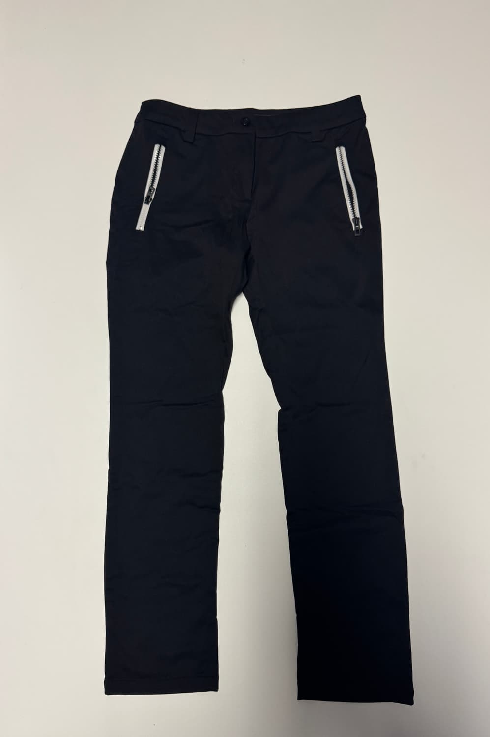 여성 아디다스 골프 기능성 나일론 면바지 블랙 S 상품이미지1