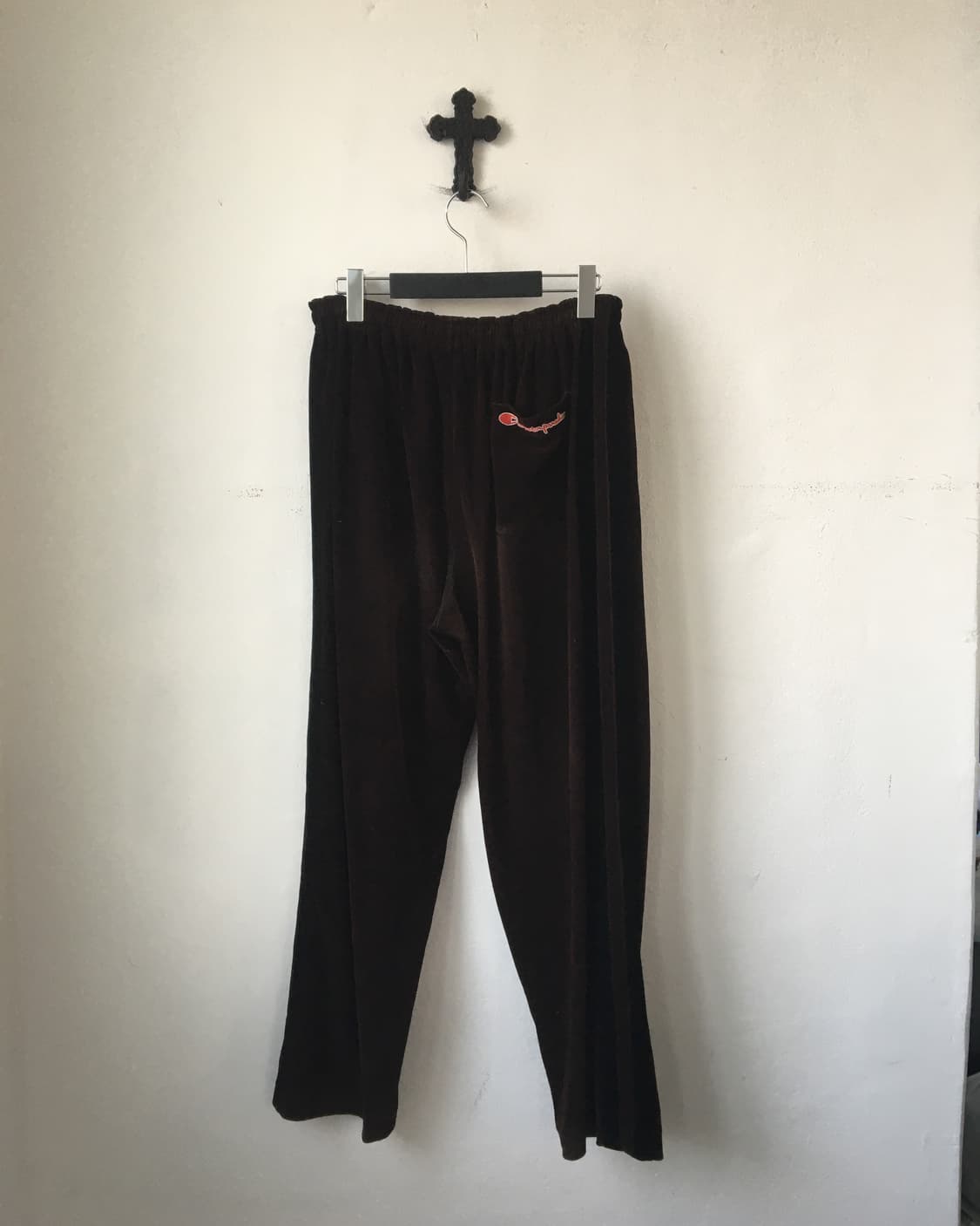 Back patch point velvet track set up 상품이미지3