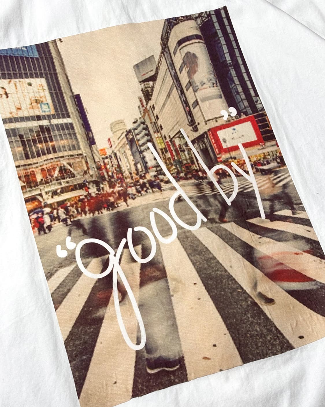 일본빈티지 DOUBLE FOCUS 그래픽 셔츠 상품이미지4