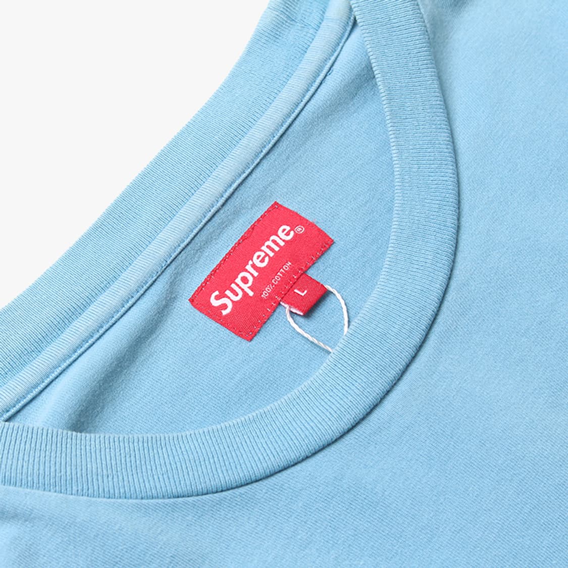  SUPREME "Sky-Blue Longsleeve" 상품이미지5