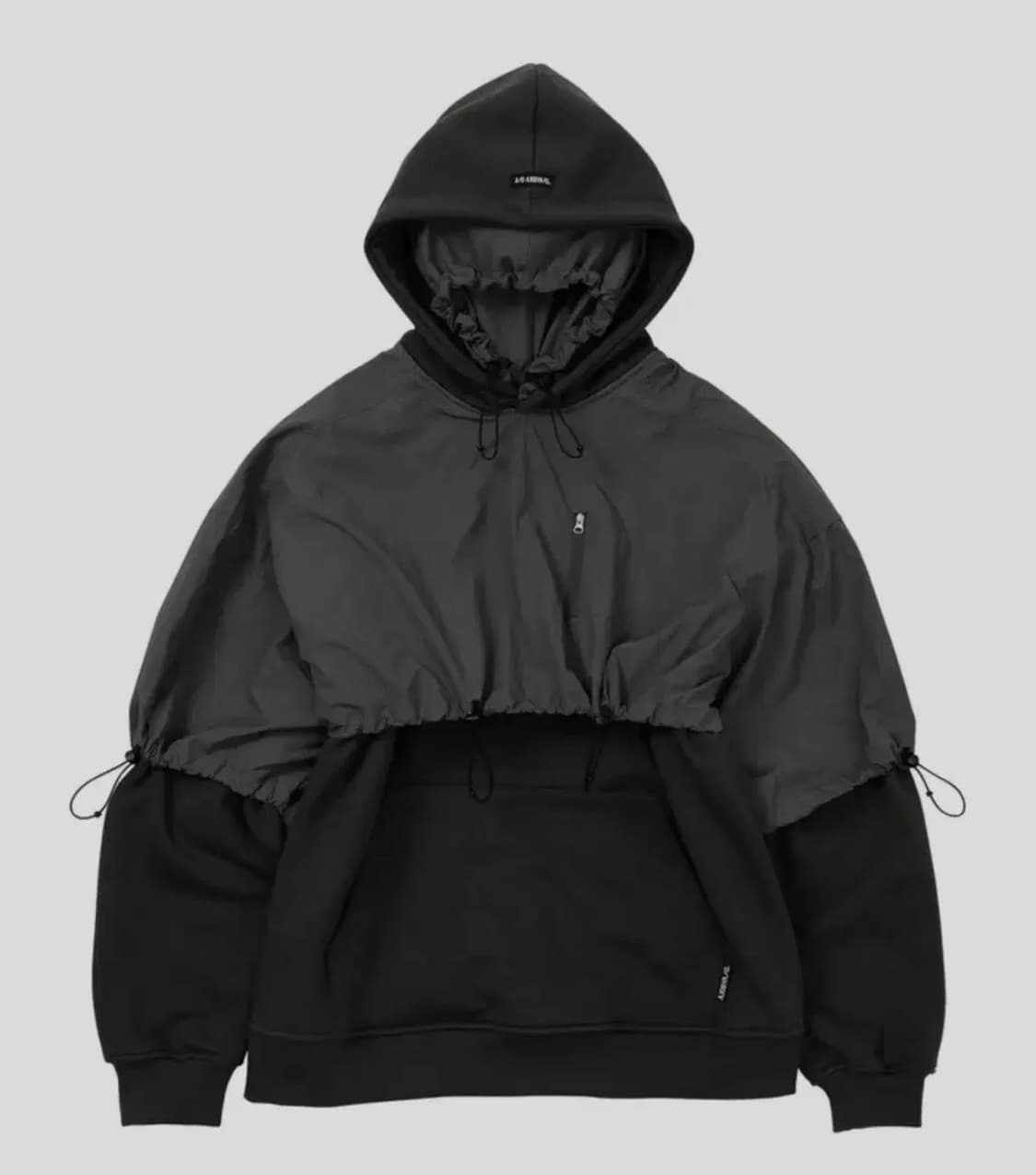 아조바이아조 후드 Layered Nylon Hoodie L사이즈 상품이미지2