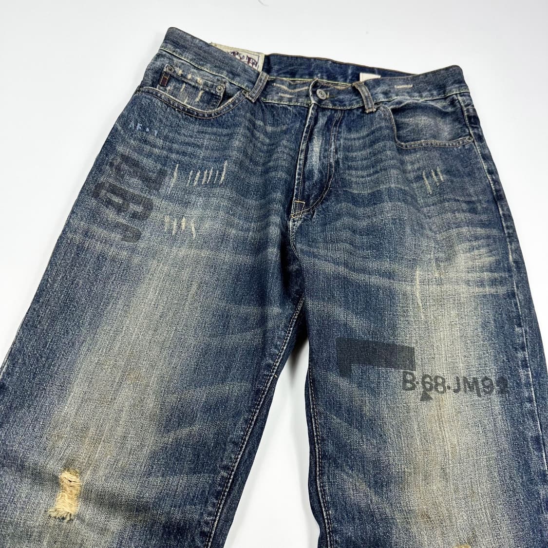 아베크롬비 A&F 와이드 워싱 데님 팬츠 (32인치) 상품이미지5