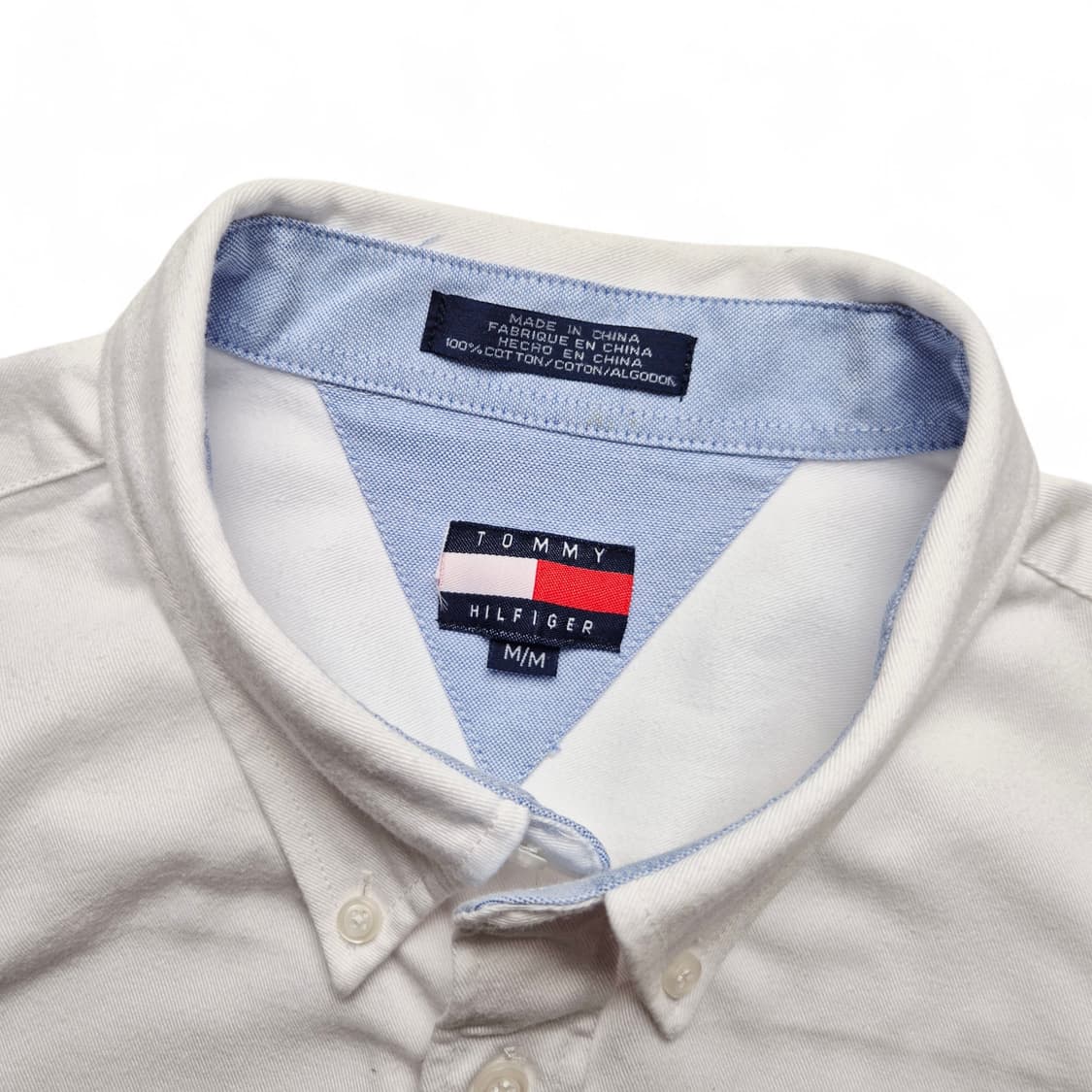 [M] 타미힐피거 코튼 화이트셔츠 상품이미지5