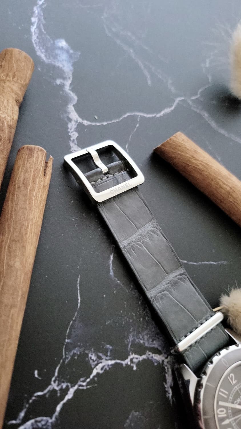 정품 샤넬 J12 38mm 티타늄 오토메틱 시계 (풀구성품) 상품이미지7