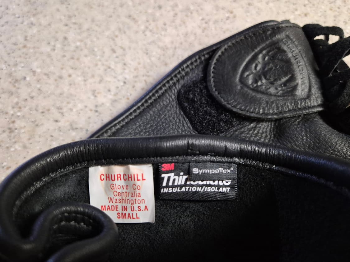 미국 쳐칠 디어스킨 사슴가죽 장갑 상품이미지4