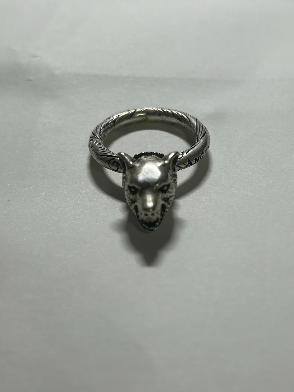 구찌 포레스트 앵거 울프헤드 링 상품이미지6