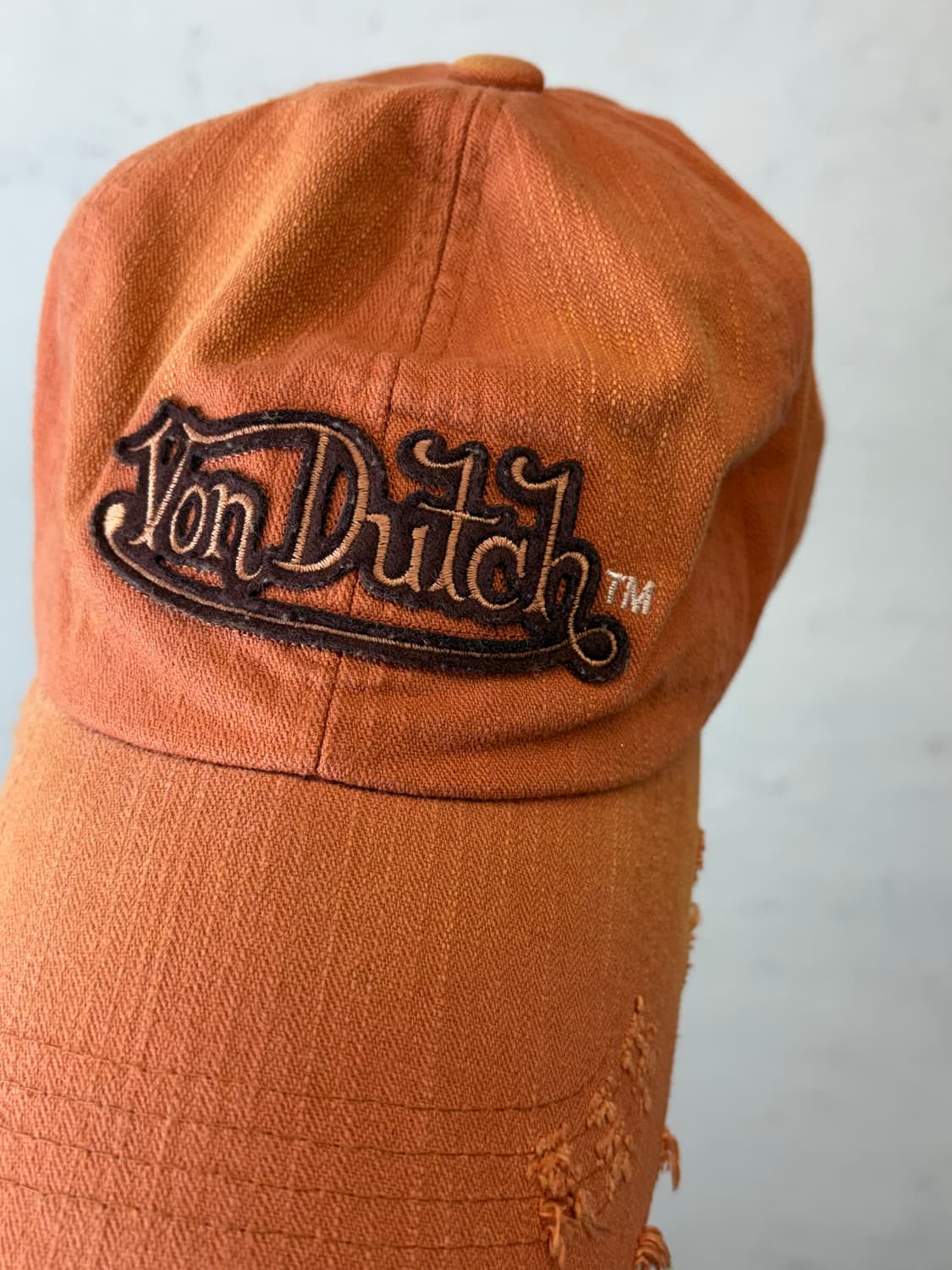 Von dutch 본더치 빈티지 y2k 워싱 볼캡 상품이미지2
