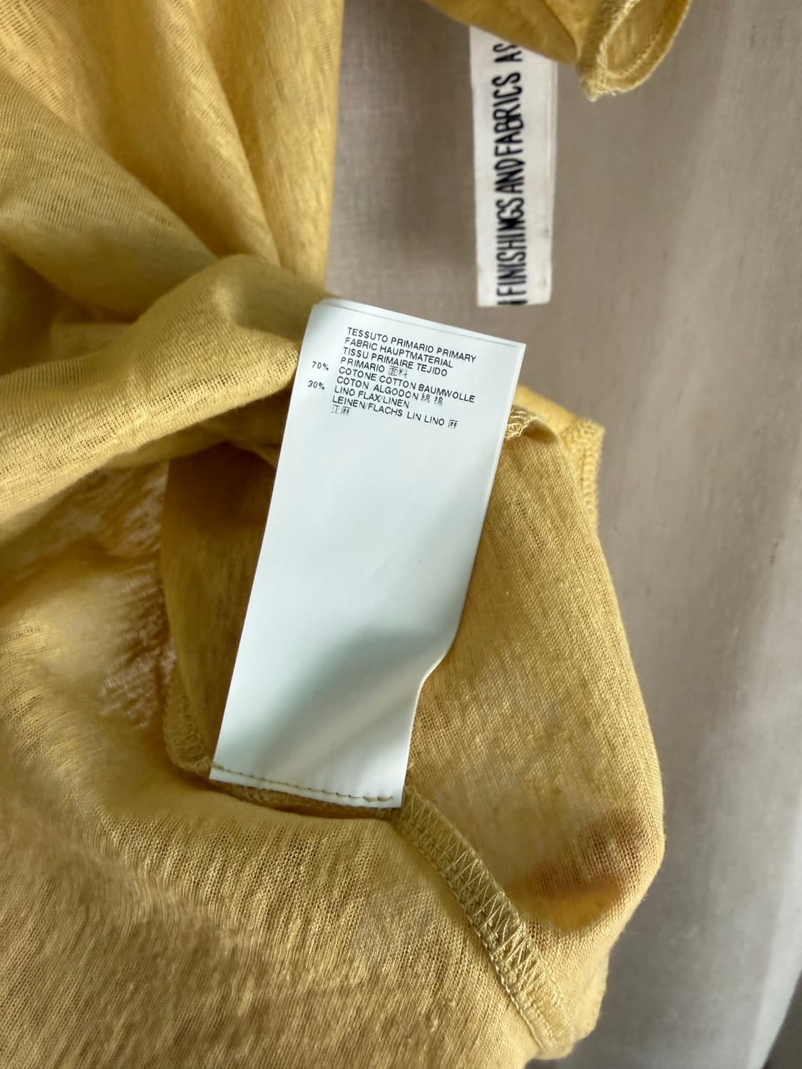 MM6 리넨 티셔츠 상품이미지9