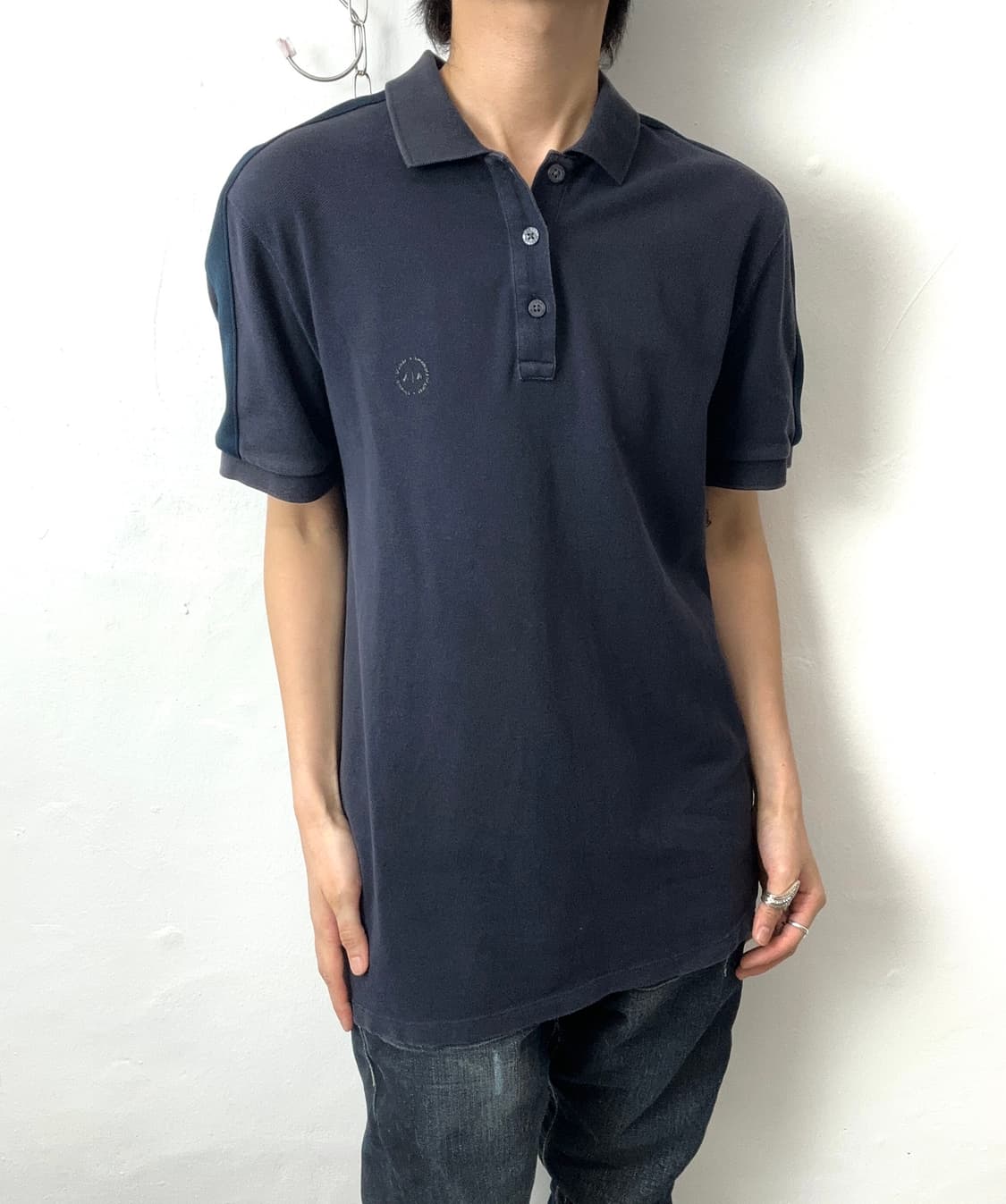 Armani Exchange Color Block Shoulder Pol 상품이미지3