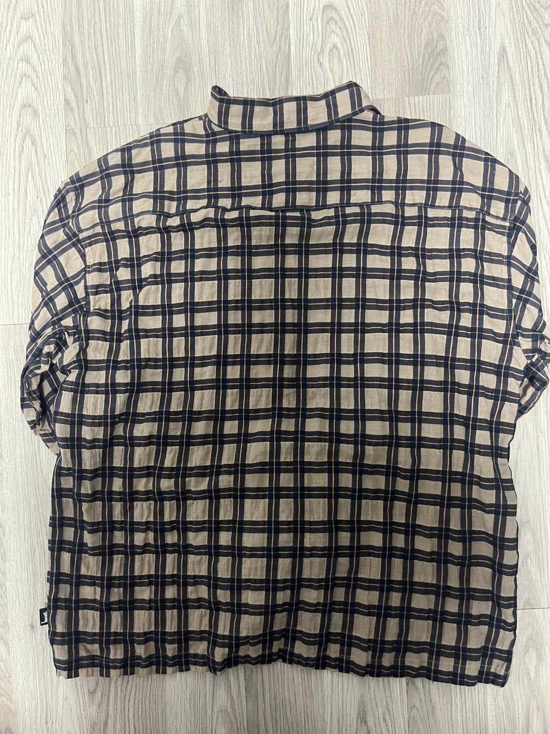 스투시 체크 셔츠 상품이미지2