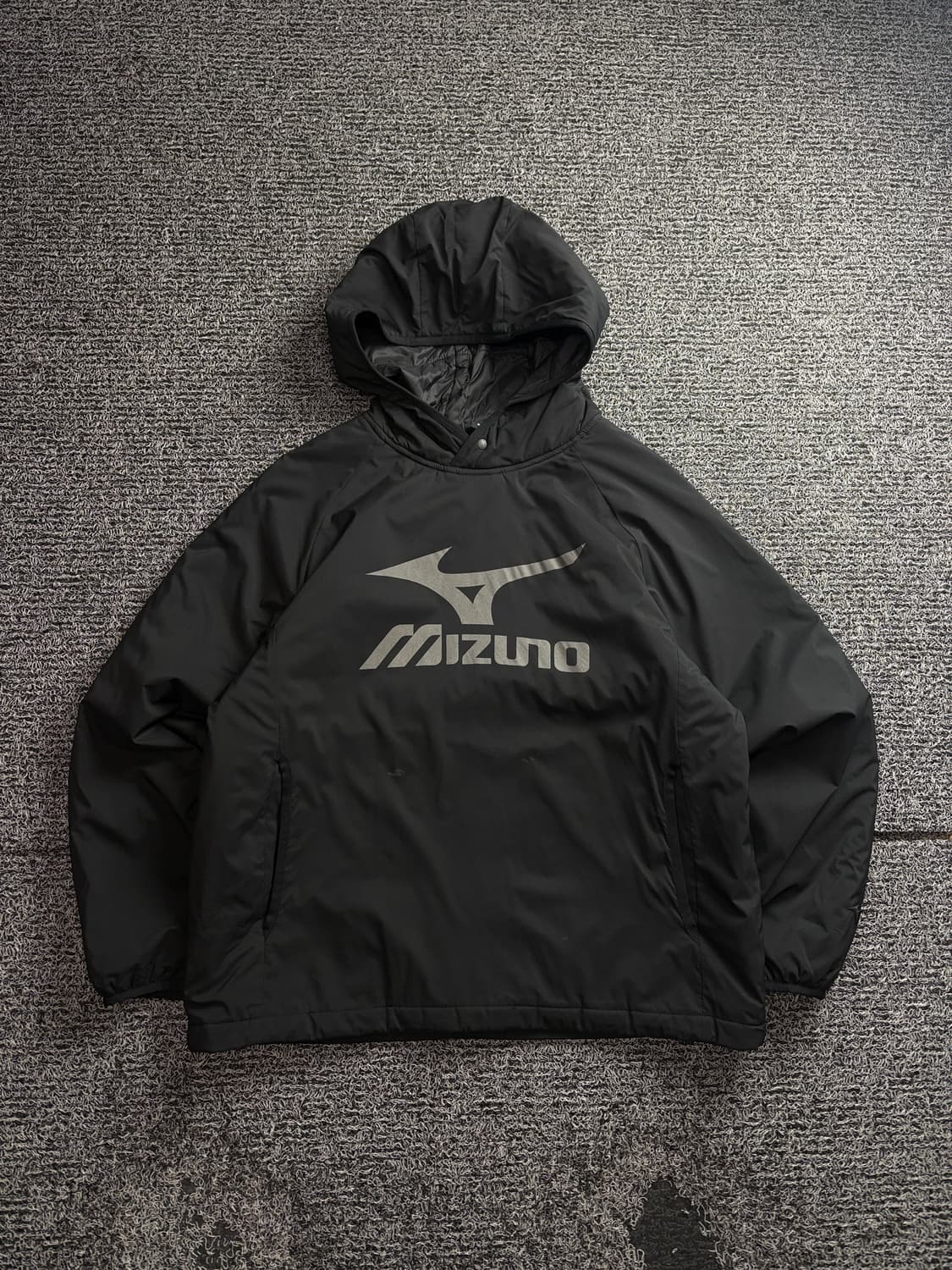 미즈노 빅로고 피스테 후디 웜업 점퍼 패디드 3176 상품이미지2