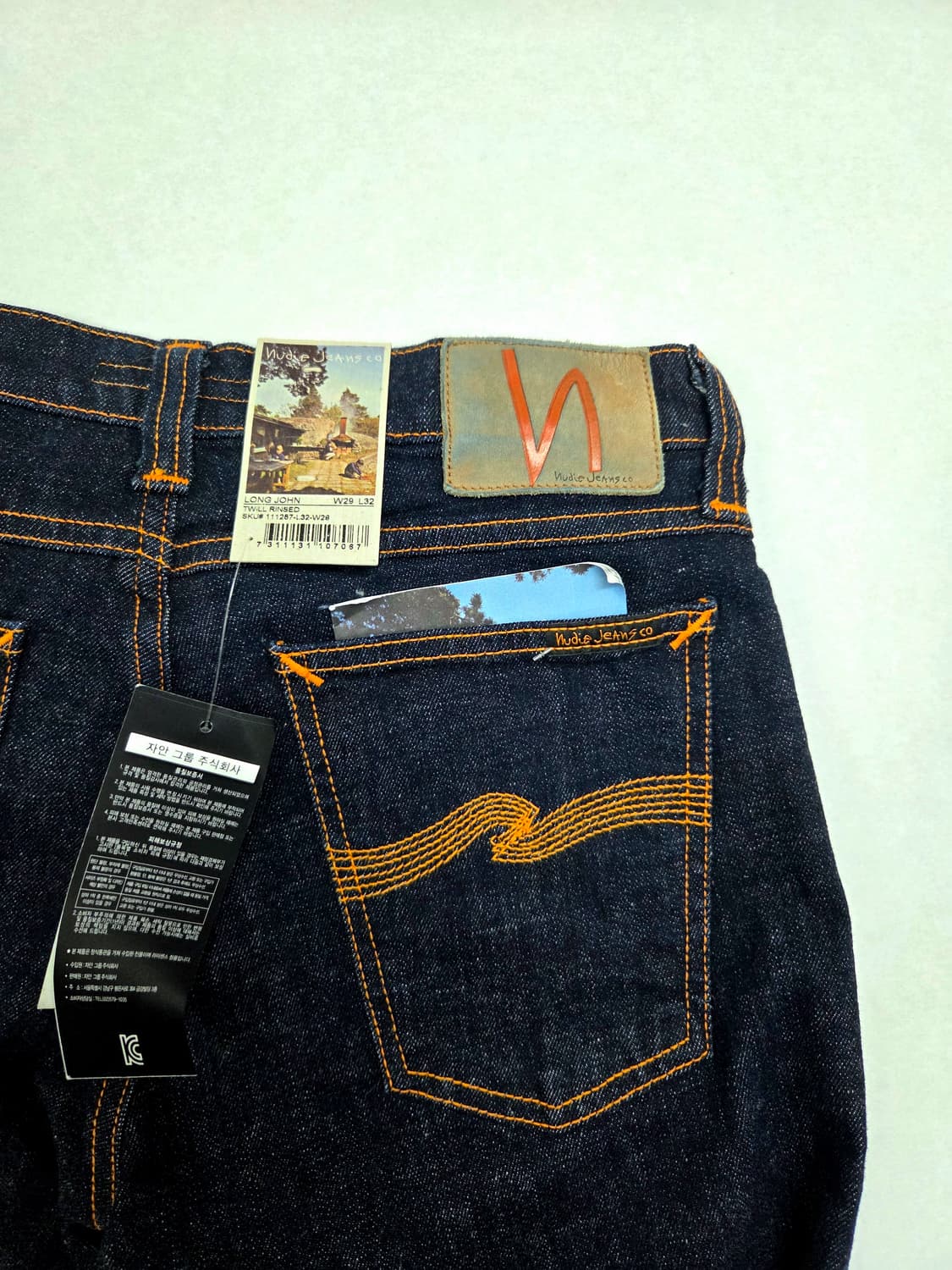 NudieJean LONG JOHN TWILL RINSED 29 상품이미지1