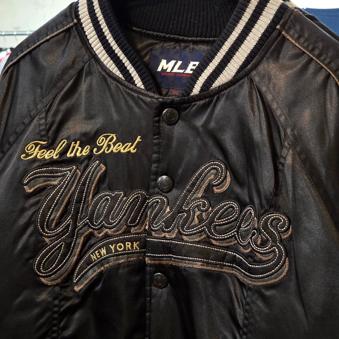 MLB 뉴욕 양키스 누빔 바시티 점퍼 상품이미지3