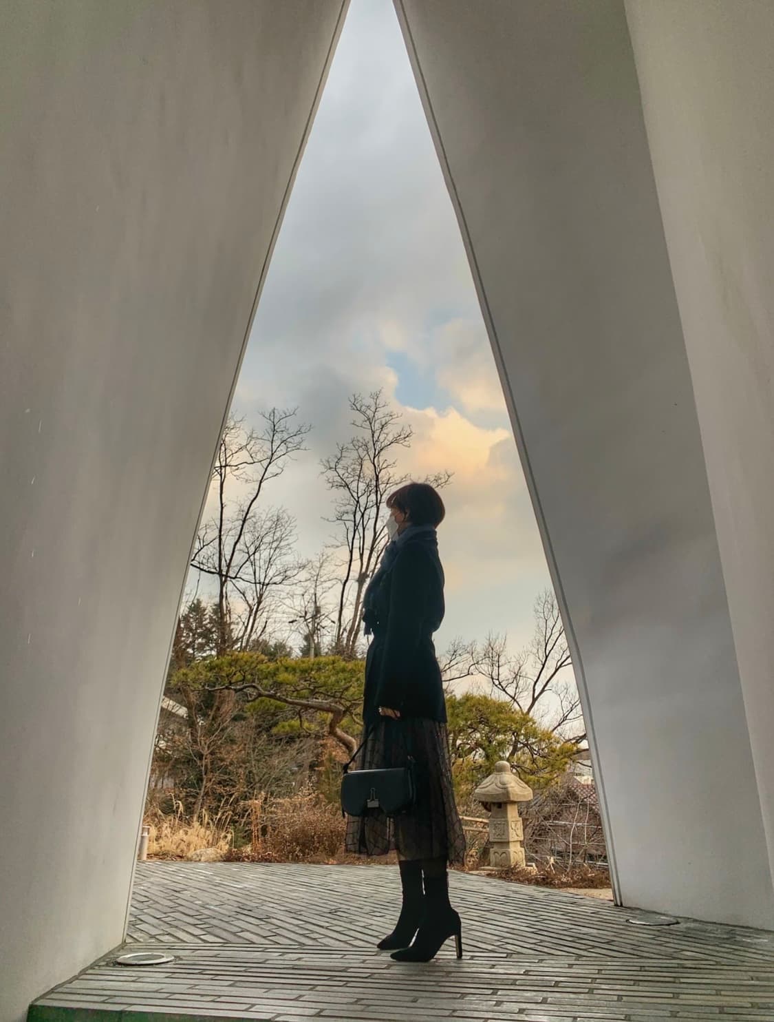 Understaing 블랙 루즈핏 울자켓 상품이미지1