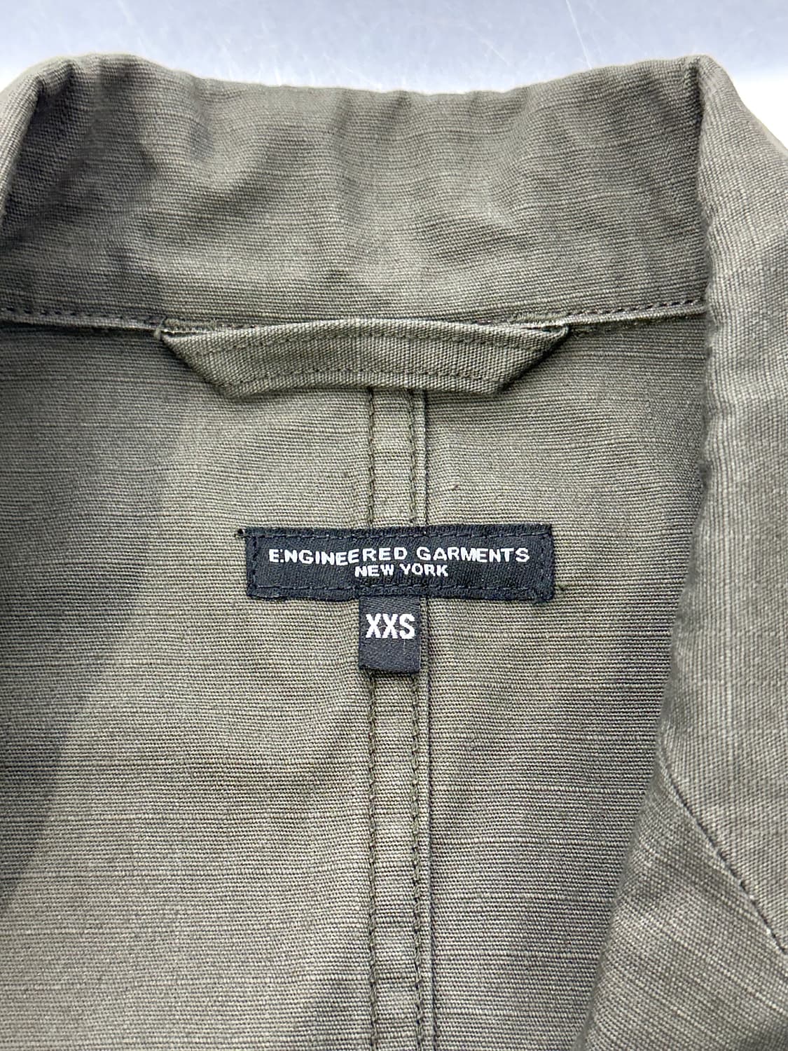 엔지니어드 가먼츠 카키 코튼 립스탑 베드포드 NB 자켓 상품이미지7