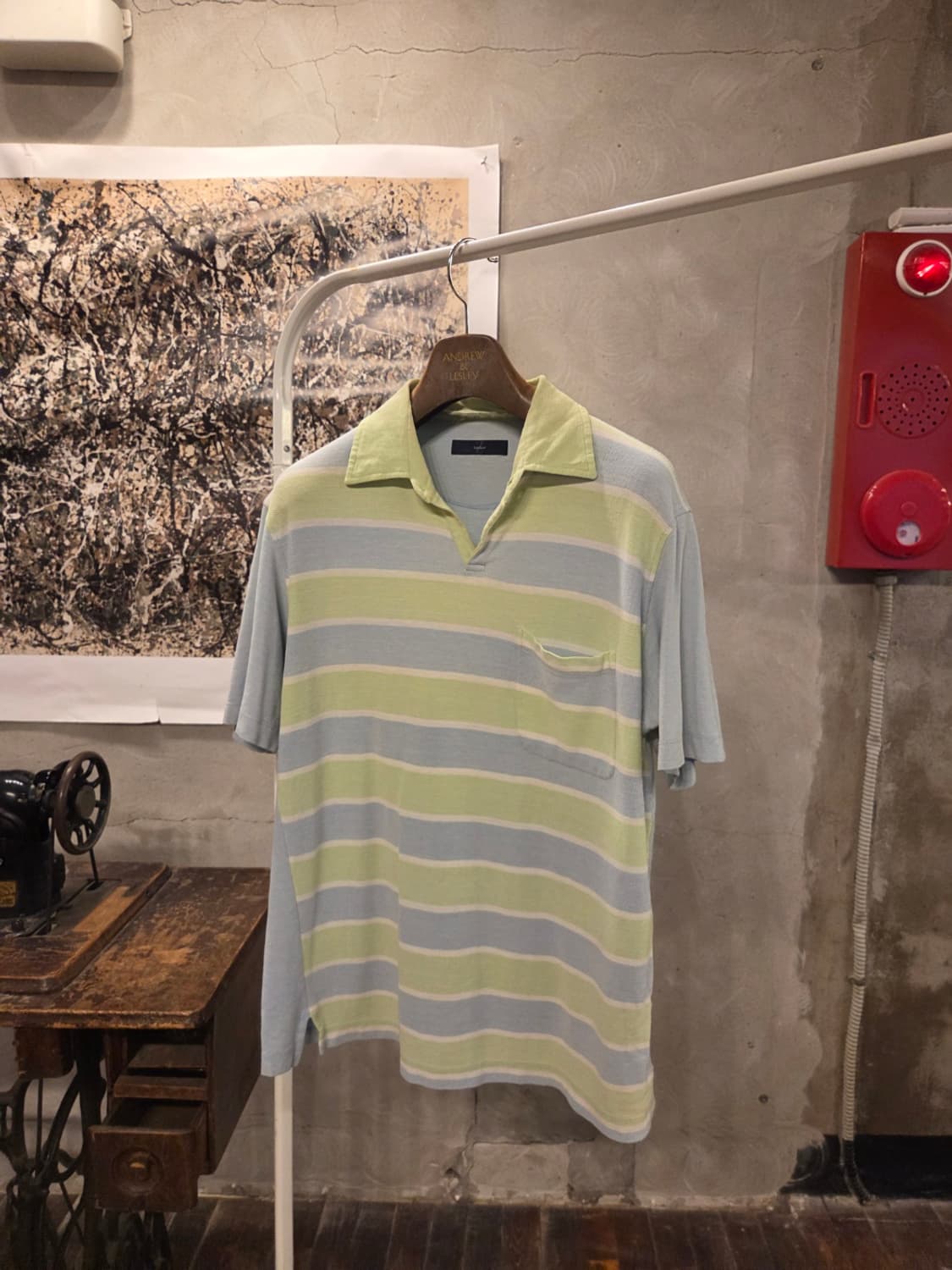 에르메네질도 제냐 스포츠 오픈칼라넥 티셔츠  상품이미지4