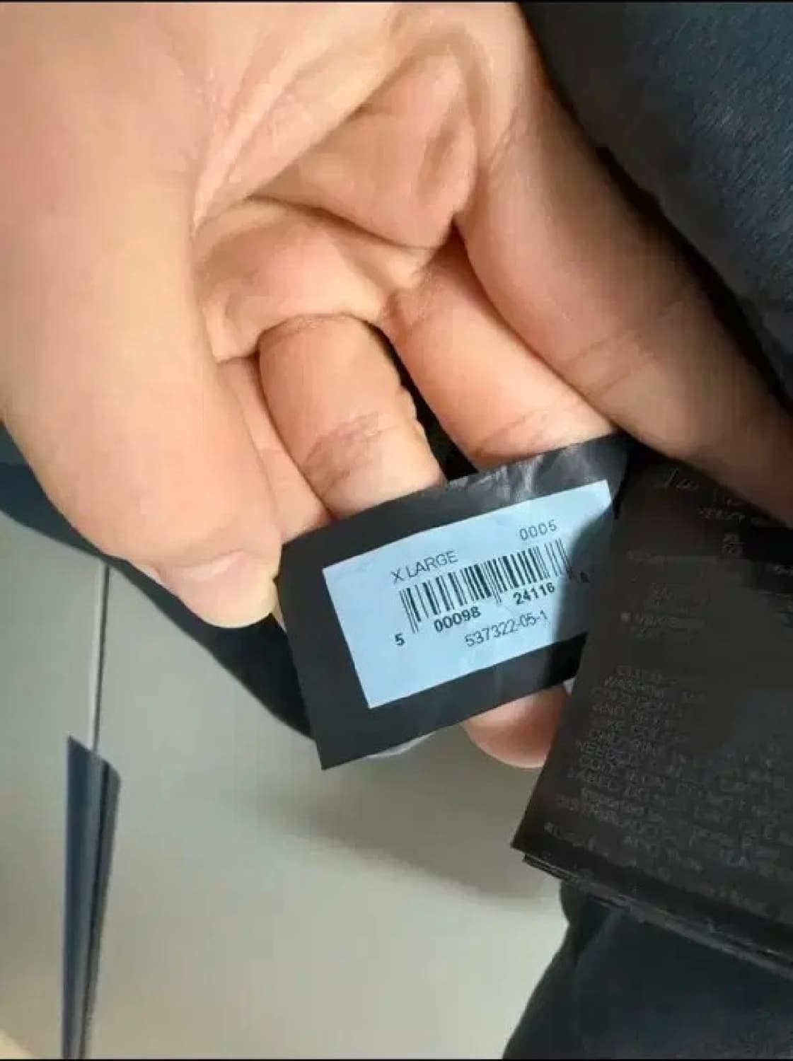 이지 갭 14 포에틱 블랙 후드 집업 XL사이즈 끈없 상품이미지4