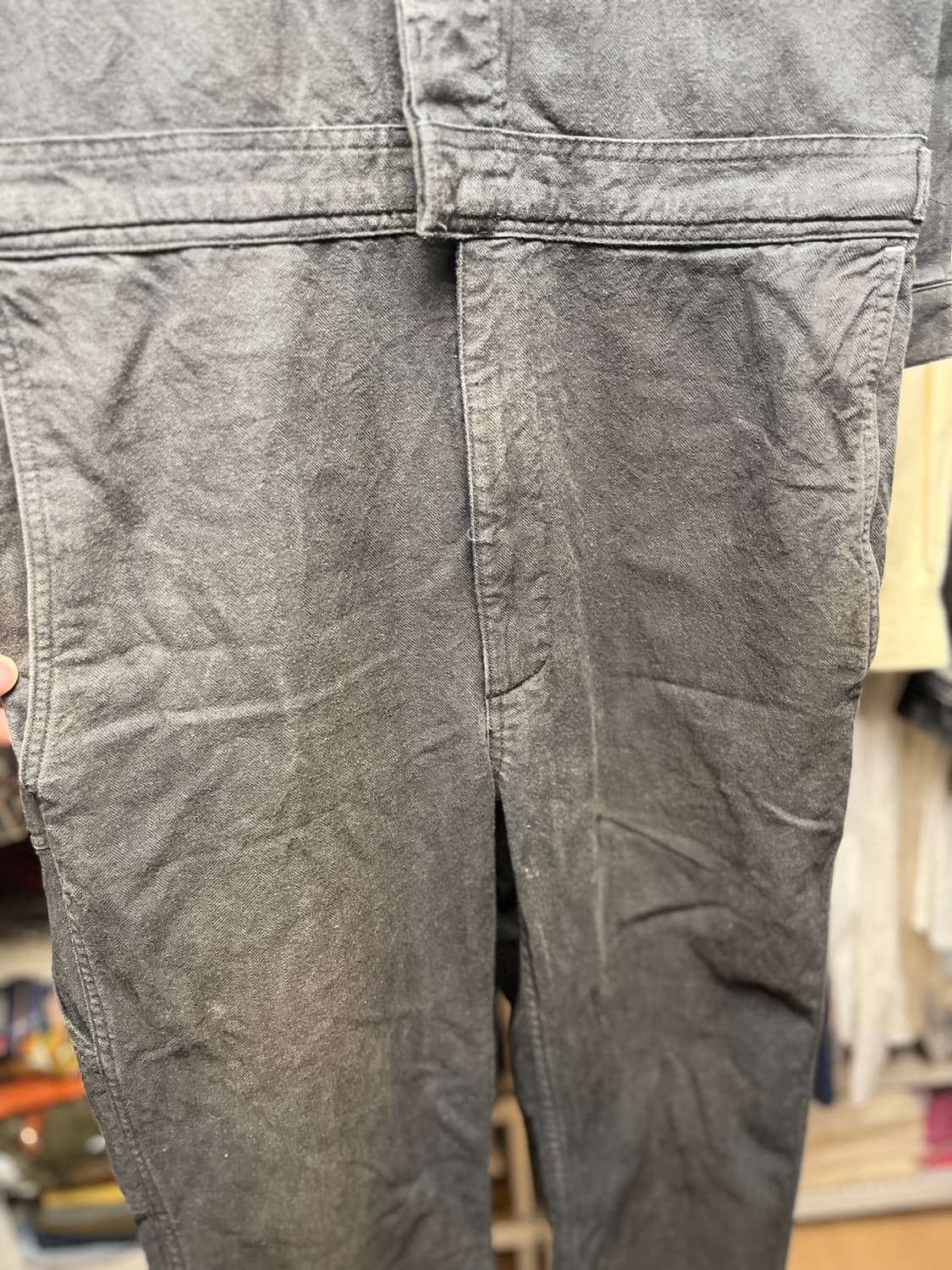 VISVIM 올드비즈빔 그레이 올인원 오버롤즈 상품이미지5