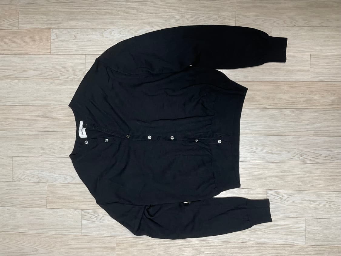 토니웩 슈퍼 파인 울 가디건 XL 상품이미지2