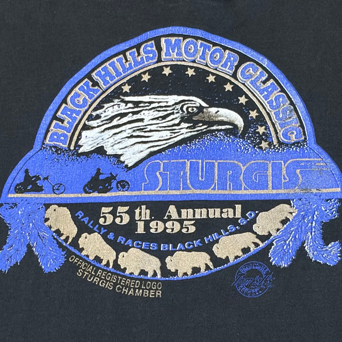 00s Made in USA 빈티지 헨리넥 반팔티 상품이미지10