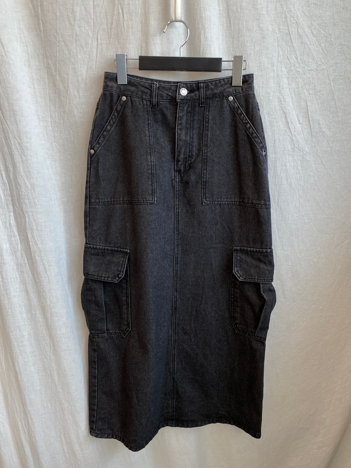 GRL 흑청 롱스커트(24) 상품이미지1