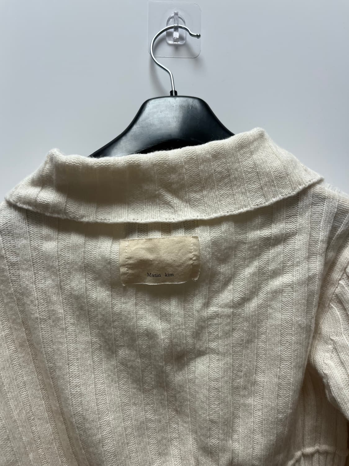 카라 단추 가디건 상품이미지4