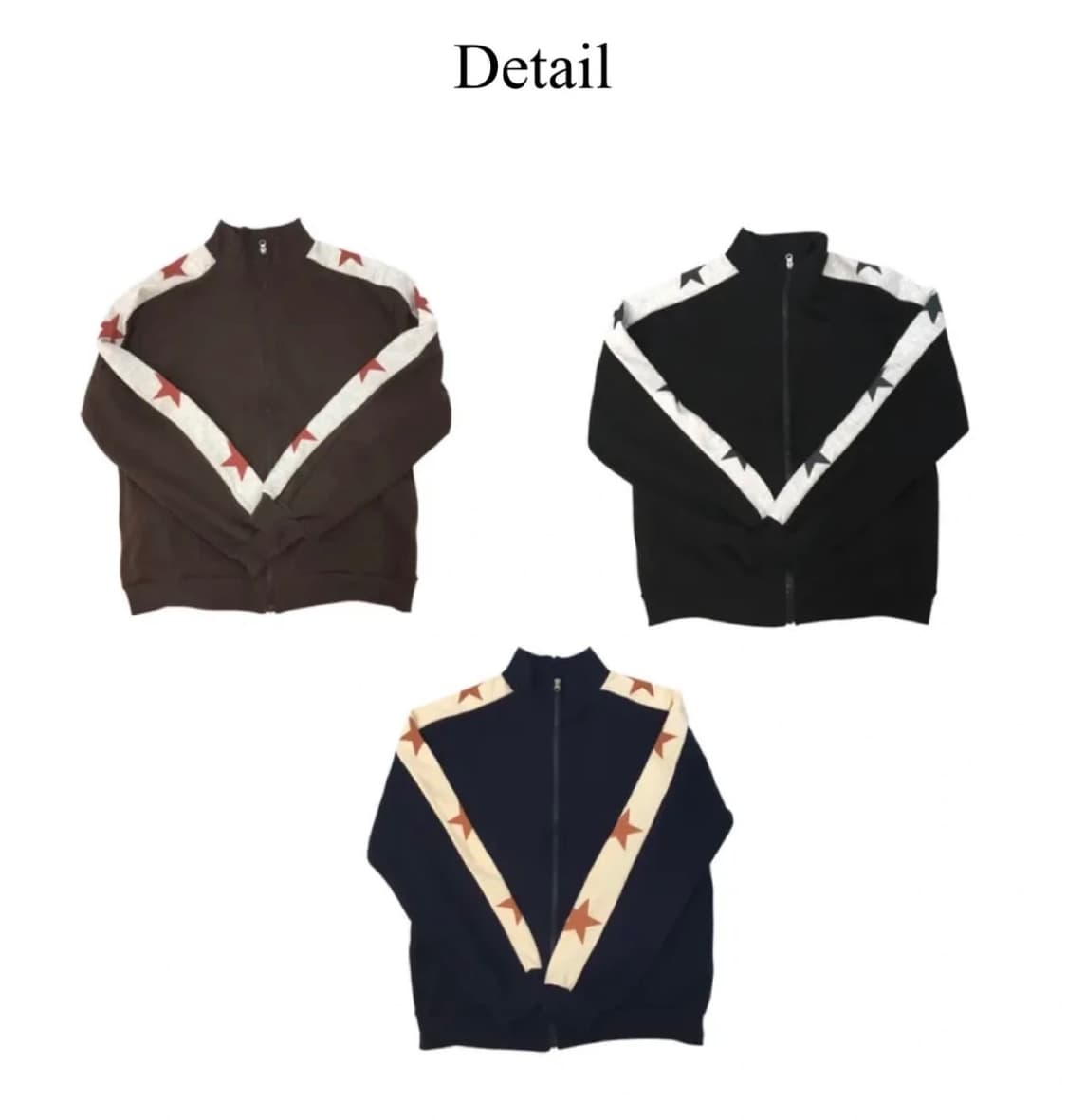 하츠코이 Hosi star printing zip-up 상품이미지2