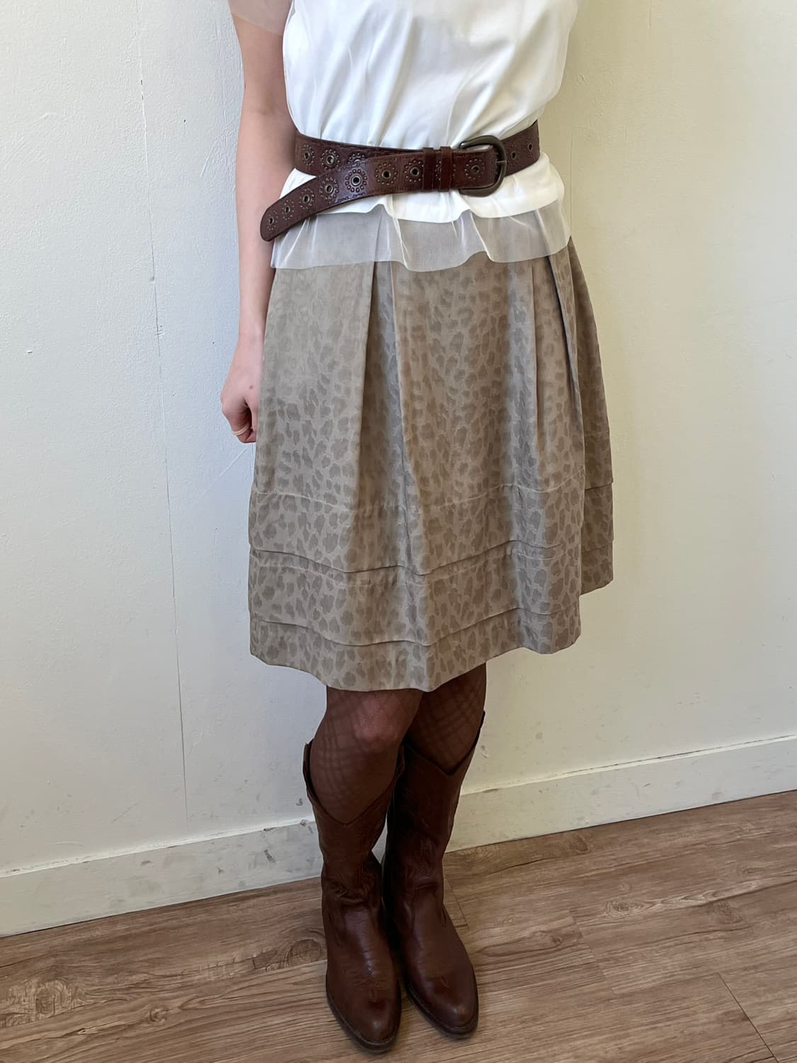 90‘s Japan vtg 웨스턴 벨트 상품이미지6