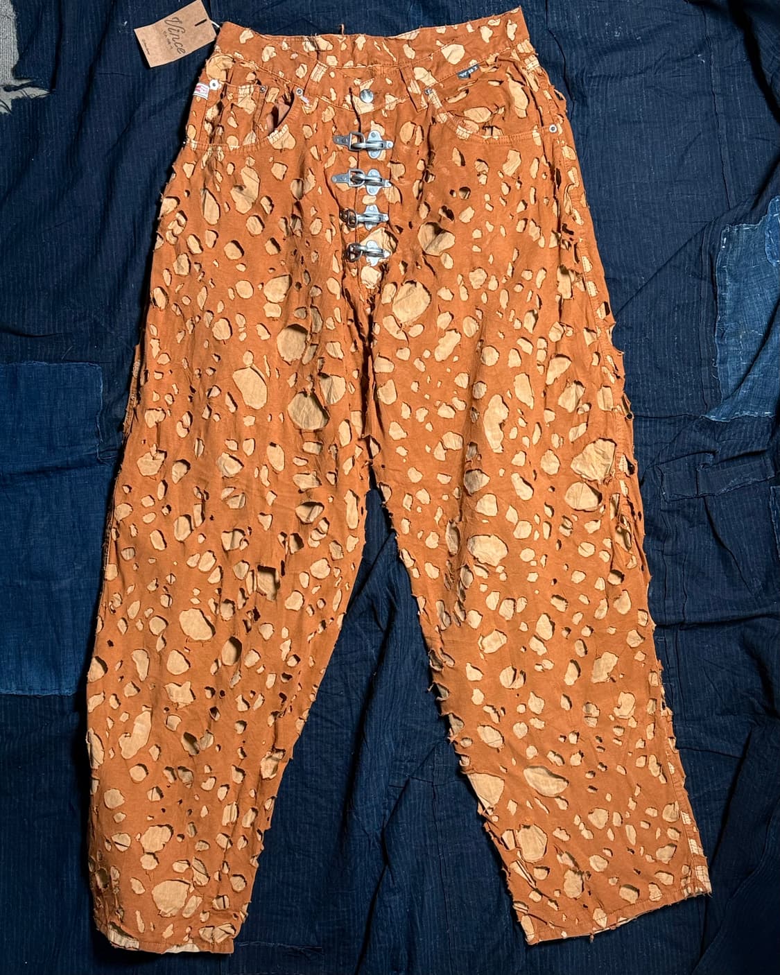 90-00‘s Take Two 디스트레스드 레이어드 컷아웃 팬츠 31 상품이미지1