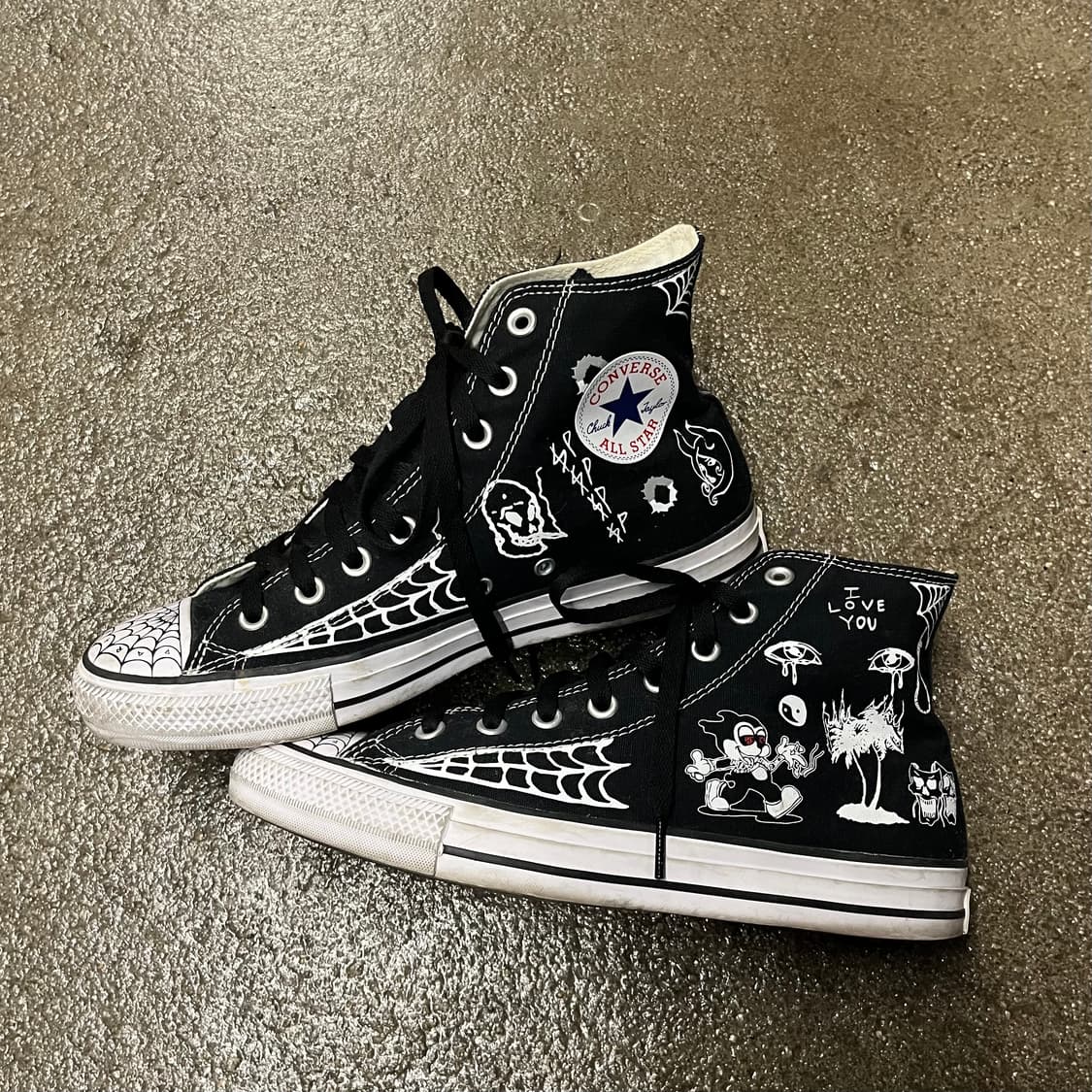 컨버스 x 션 파블로 척 테일러 하이 (265) 상품이미지2